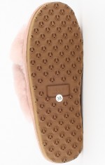 Axelda-fårskinnstofflor-tofflor-nude pink-dam-Toffelshoppen.se