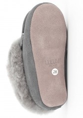 Axelda-barn-toffel-Fårskinn-antracit-Toffelshoppen.se