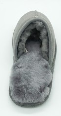 Axelda-fårskinnstofflor-antihalktofflor-slip-in-herr Light Grey-Toffelshoppen.se