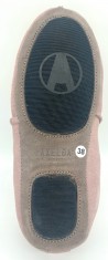 Axelda-fårskinnstofflor-antihalktofflor-heather pink-damtofflor-Toffelshoppen.se