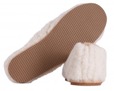 Shepherd ballerina fårskinnstofflor-creme-Toffelshoppen.se