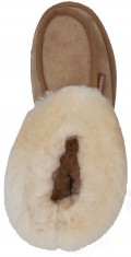 Fårskinnstofflor-dam-chestnut-brun-Shepherd-Lena-TOFFELSHOPPEN