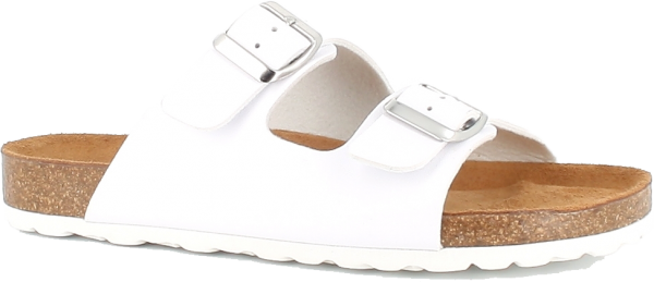 Axelda-Charlie-white sandaler-Toffelshoppen.se