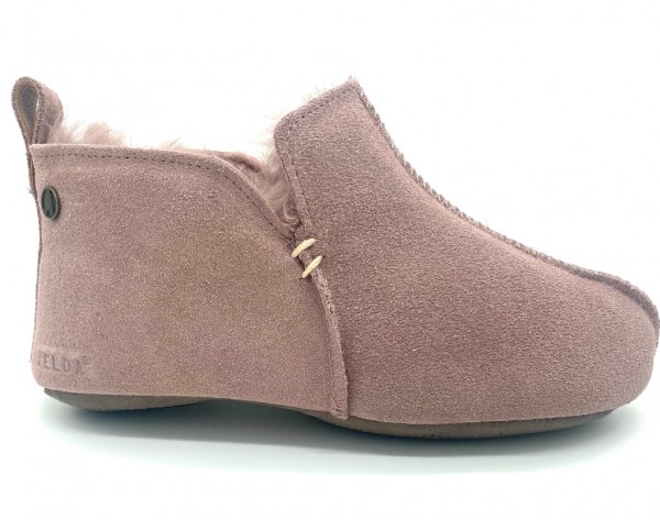 Axelda-fårskinnstofflor-antihalktofflor-heather pink-damtofflor-Toffelshoppen.se