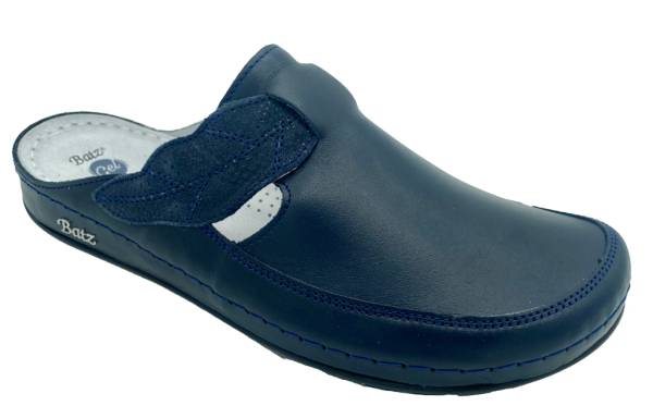 Batz skinn clogs-tofflor med memory innersula-Toffelshoppen.se