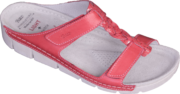 Anatomiska tofflor DAM Batz-rosa TOFFELSHOPPEN