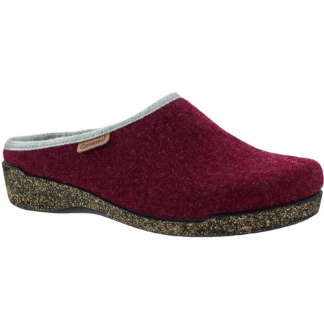 Cinnamon-Lisette-varmröd-slip in-ull-urtagbar-sula-TOFFELSHOPPEN.SE