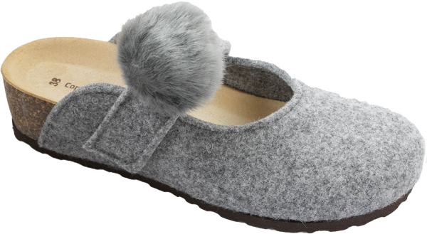 CopenhagenShoes-damtofflor i ull-med kilklack-toffelshoppen.se