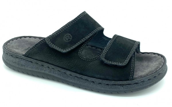 Rohde-herr-tofflor-6240-mjuka sandaler-anatomisk-skinn-TOFFELSHOPPEN