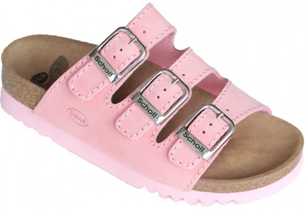 Scholl-dam-sandaler-komfort-Rio-rosa-skinn