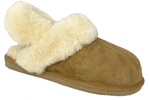 Shepherd- Edith slip-in tofflor chestnut-Toffelshoppen.se