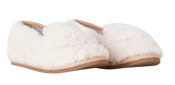 Shepherd ballerina fårskinnstofflor-creme-Toffelshoppen.se