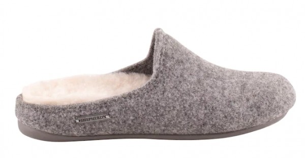 Shepherd-DAMtofflor i ull med  innersula i fårskinn-TOFFELSHOPPEN.SE