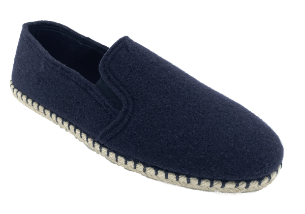 Espadrillos i ull marinblå-Toffelshoppen-Shepherd