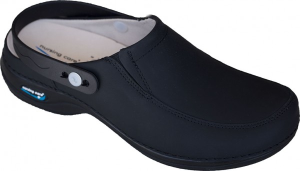 WASH'GO-tvättbara clogs i läder hittar du hos Toffelshoppen.se